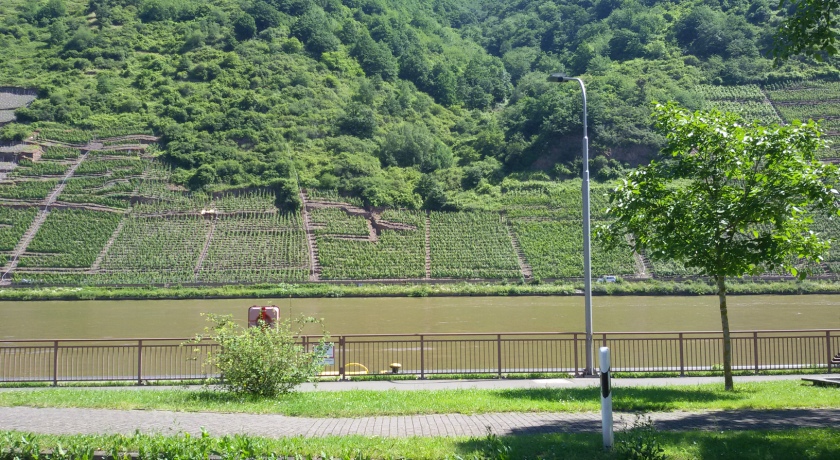 Aussicht aus Pension